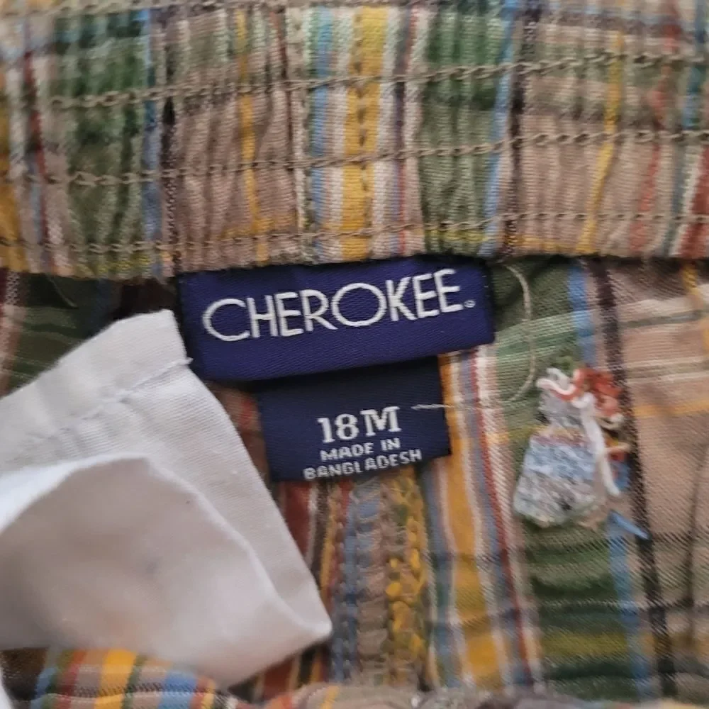 Cherokee 123 plaid